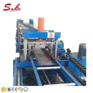 Quality Adjustable Metal Cable Tray Roll Forming Machine With Wire Electrode Cutting Structure wholesale