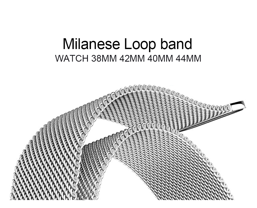Smartwatch Series 6 Band Stainless Steel Magnetic Bracelet 40mm 42mm 44mm For Apple Smartmobile