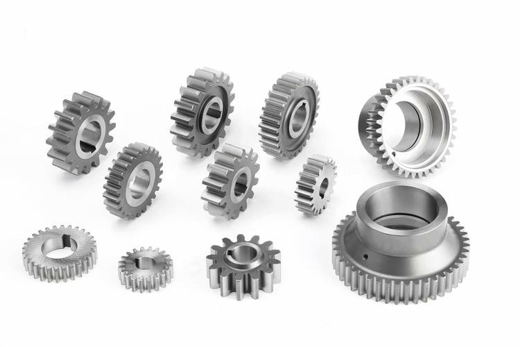 Cylindrical 48p Metal Spur Gear Straight Teeth Large Spur Steel Gear