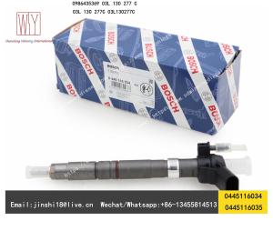 Quality Bosch Genuine Piezo Fuel Injector 0445116035 0445116034 for VW 03L130277C wholesale