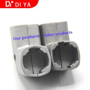 Quality Silver Color Extruded Aluminum Track DY10 Industrial Lean Tube Connector wholesale