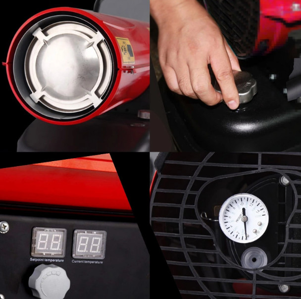 Moveable Fuel Chicken Small Greenhouse Heater With Thermostat