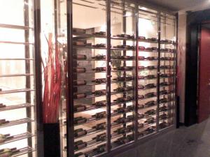 Quality Hot sale China 304 316 stainless steel wine cabinet gradevin from foshan factory wholesale