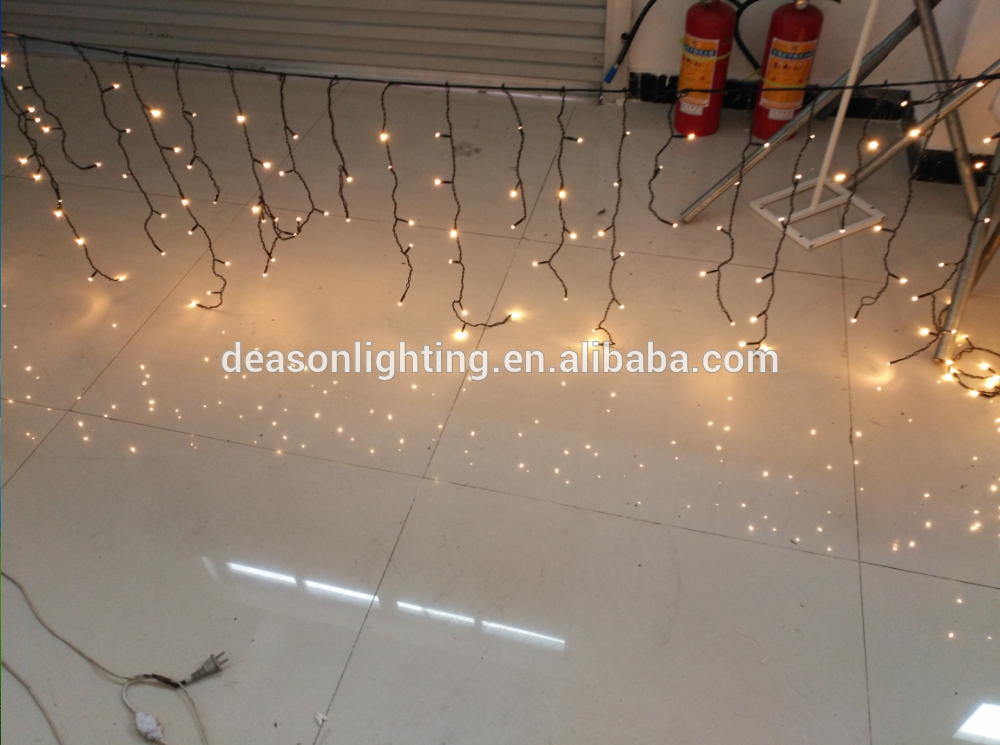 RGB led icicle lights