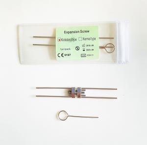 Quality Class II instrument classification Dental ortho expansion screws made of medical stainless steel with competitive wholesale