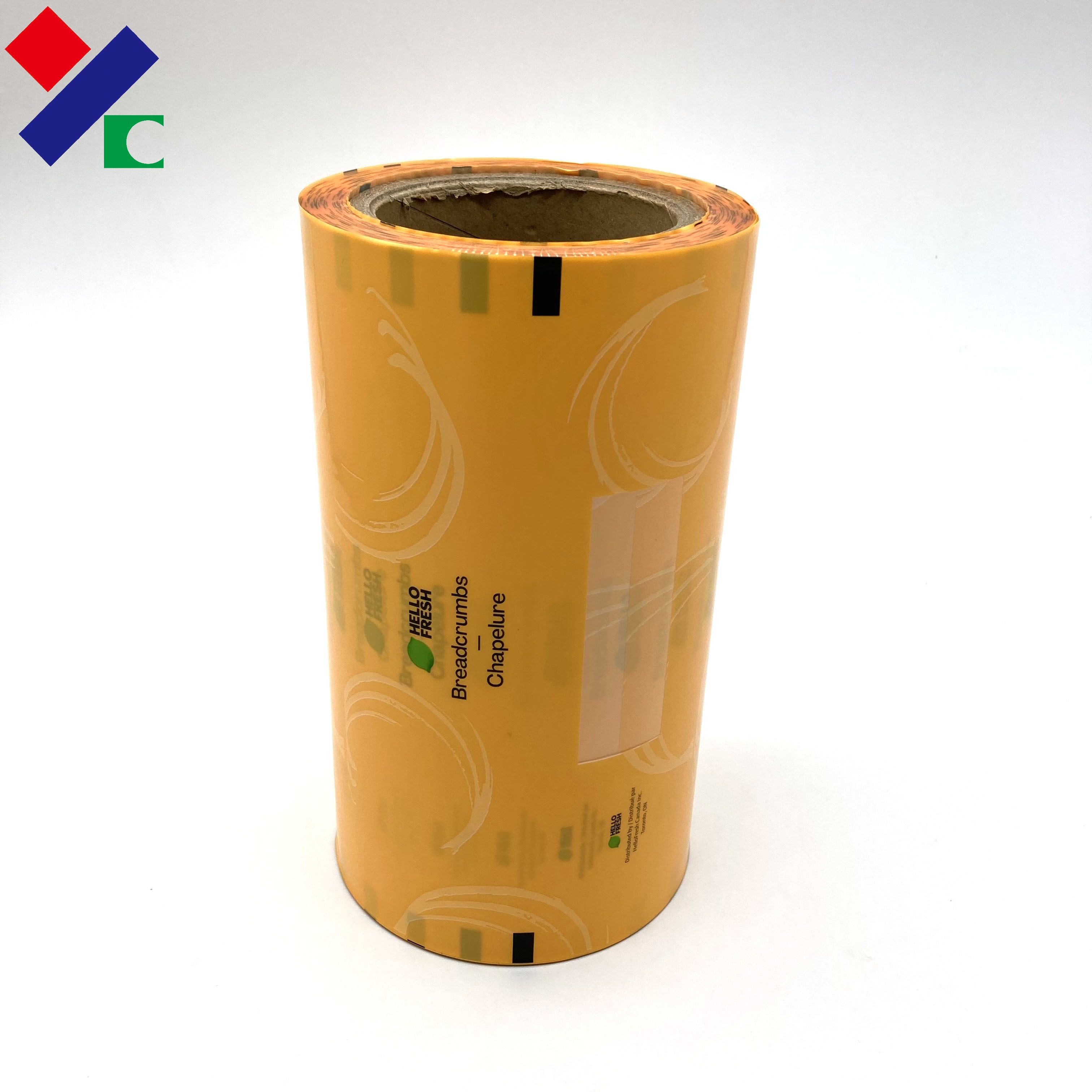 Biodegradable Packaging Film Food Grade Cheese Onion Flavor Sachet Packing Roll