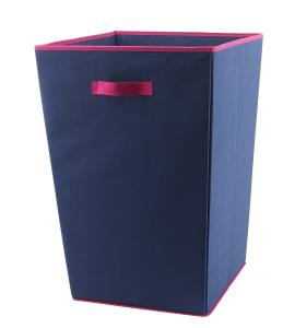Quality Blue 40x40x60cm Collapsible Fabric Laundry Hamper wholesale