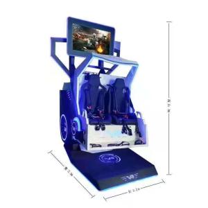 Quality Virtual Reality Dynamic VR Cinema Machine 2 Seats 9D Egg wholesale