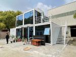 Modern Design Luxury Prefabricated Flat Pack Container Hotel Kitchens with 50/75