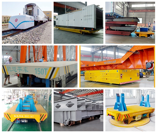 track carriage rail transfer cart