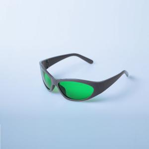 Quality High Security Red Laser Protection Goggles 635nm 650nm 694nm With Grey Frame 55 wholesale