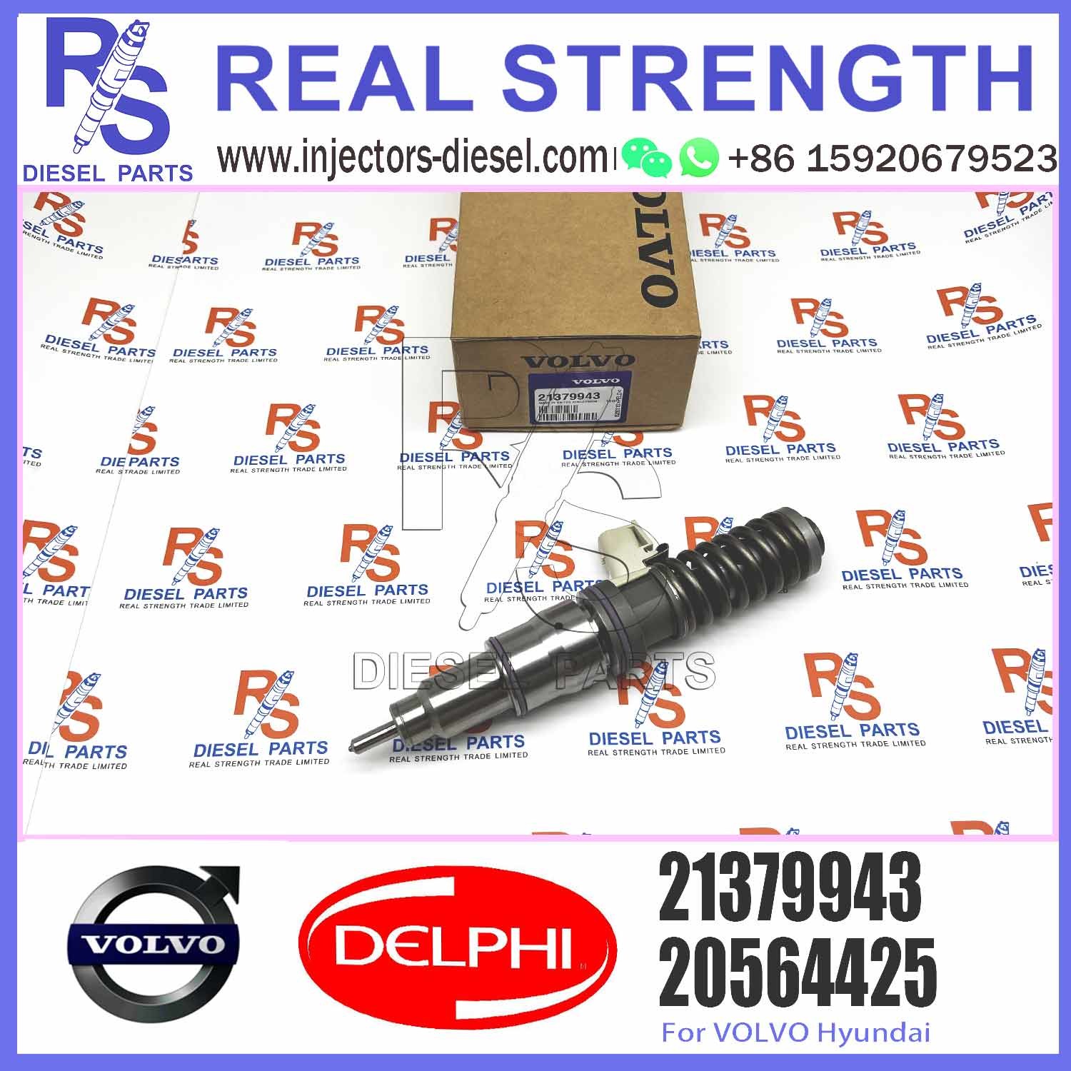 Diesel Engine Parts 21379943 Electronic Unit Common Rail Fuel Injector BEBE4D26001 For Diesel Engine