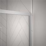 Convenient 6mm Tempered Glass Shower Enclosures 100x1950mm