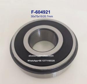 Quality F-604921.07.KL-HLA-H75 F-604921 VW OGC Transmission Bearings 30x75x15/20.7mm Non-standard Deep Groove Ball Bearings wholesale