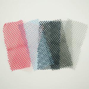 China Breathable Hexagonal Polyester Air Mesh Fabric 55GSM Durable on sale