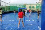 Customized Mad 's Over Sport 20x10m Inflatable Soap Football Arena / Inflatable