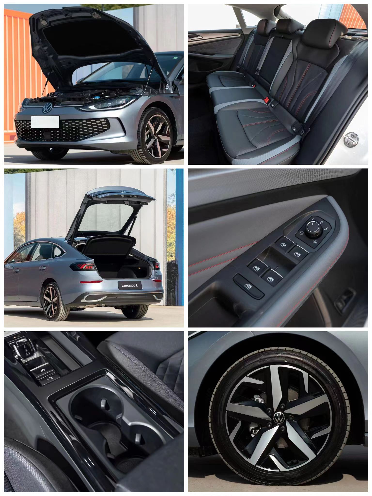 Volks-wagen VW LAMANDO L 280TSI DSG 1.4T 150hp L4 Rear Suspension Multi-link 7 Forward Shift Number Compact Car Used Cars