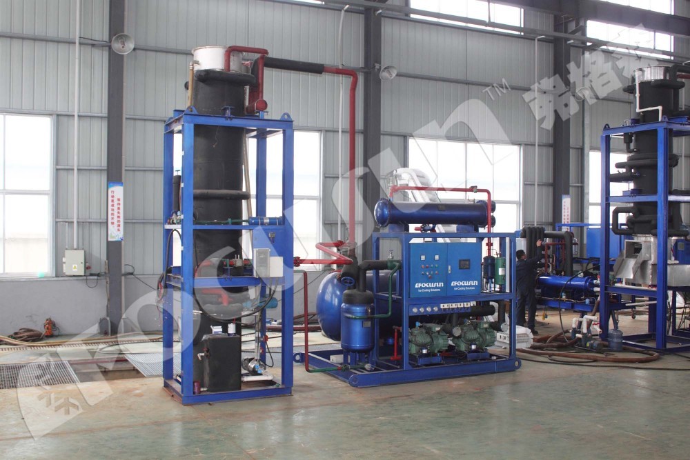 Fresh Water Large Capacity 25 Ton Flake Ice Making Machine with Bitzer Compressor