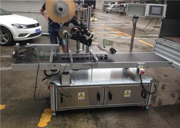 Hang Tag / Card / Bag Automatic Sticker Labeling Machine Stainless Steel