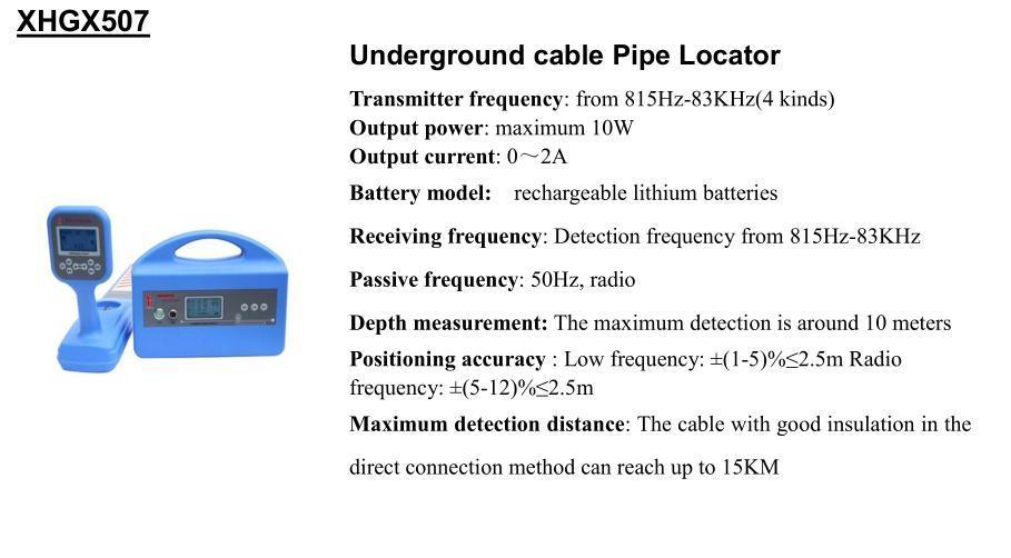 Portable High Voltage 8/16/32kv 2000j Underground Cable Fault Locator Set