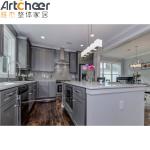 Modern Design Oak Cabinet for Stylish Solid Wood Kitchen Organization
