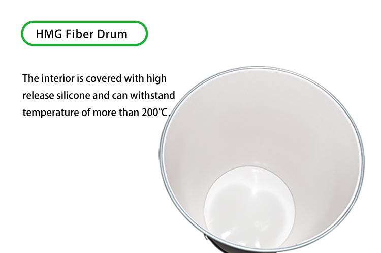 55 Gal High Release Paper Fiber Drum for Industrial Storage