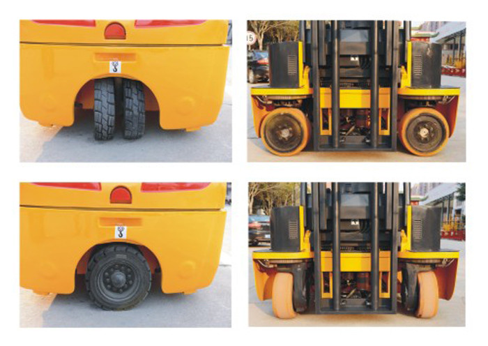Electric Warehouse Forklift Trucks 6200mm Lift Height With Advanced AC Control System