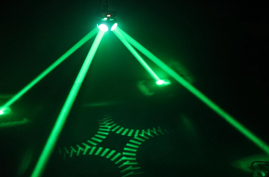 Outdoor LED Moving Head Lights with Disc Ball Party Birthday Function DMX Disco Lights
