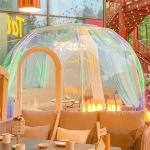 Heavy Duty Giant Clear Bubble Tent Waterproof Dome Tent For Dining