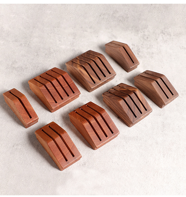 Stainless Coffee Tea Tools 58mm Walnut Steel Silicone Espresso Filter Holder for Home