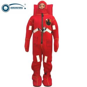 Quality 142 Buoyancy Child Immersion Suit , Ocean Survival Suit With Light And Whistle wholesale