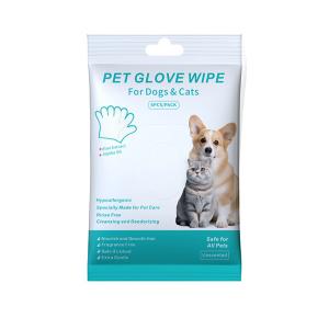 Quality Oversize Puppy Pet Bathing Gloves Lavender Scent Pet Bathing Gloves Customized wholesale