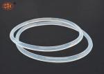 Translucent Good Elongation Clear Silicone O Rings FDA For Coffee Machine