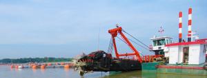 Quality Portable Dredge 20inch Discharge Port,20m Digging Depth,22m Length,1000Kw River Dredger Machine Manufacturer wholesale