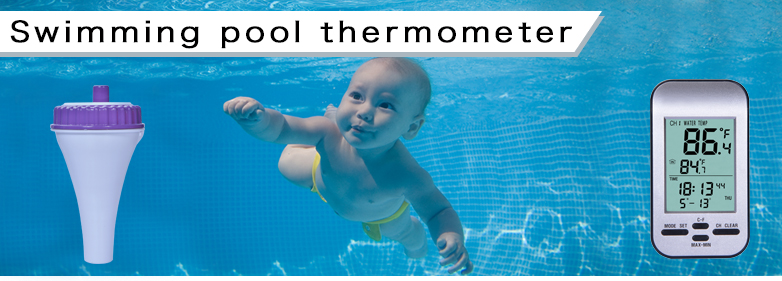 Wireless Solar Floating Water Thermometer For Elderly And Children Supply Voltage