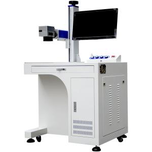 Quality Floor Stand Carbon Steel Laser Marking Equipment With PC , Fiber Laser Printer wholesale