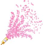 18*5cm 100% Safe Kids Hand Gender Reveal Confetti Cannon