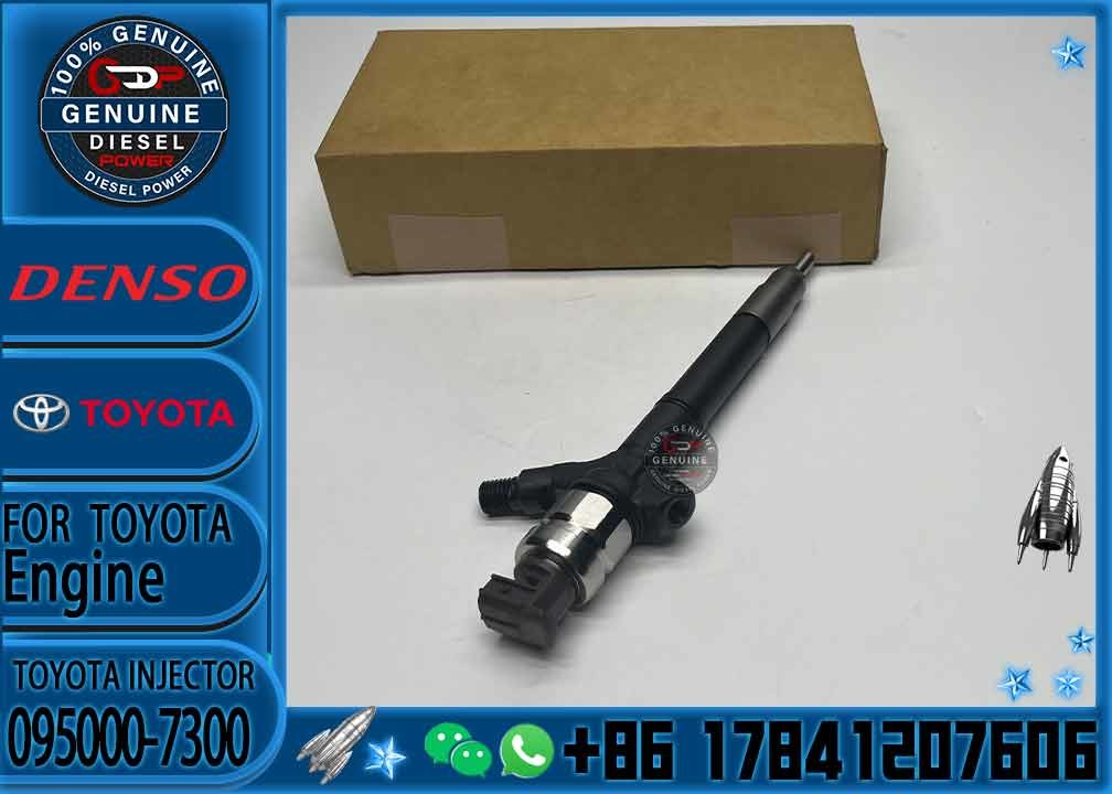 Hot Sale Nozzle Injector 0950007300 095000 7300 Auto Parts Injector 095000-7300 for Toyota