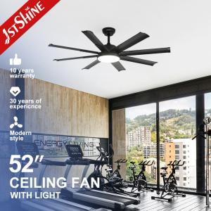Quality 15cm 8 Steel Blade Ceiling Fan For Swimming Pool Yoga Studio wholesale