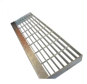 Quality ISO9001 Hot Dipped Galvanized Catwalk Steel Stair Treads Grating wholesale