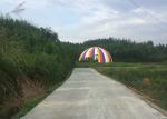 Hot Dip Galvanized Steel Structure Large Dome Tent Mixed Color For Party Events