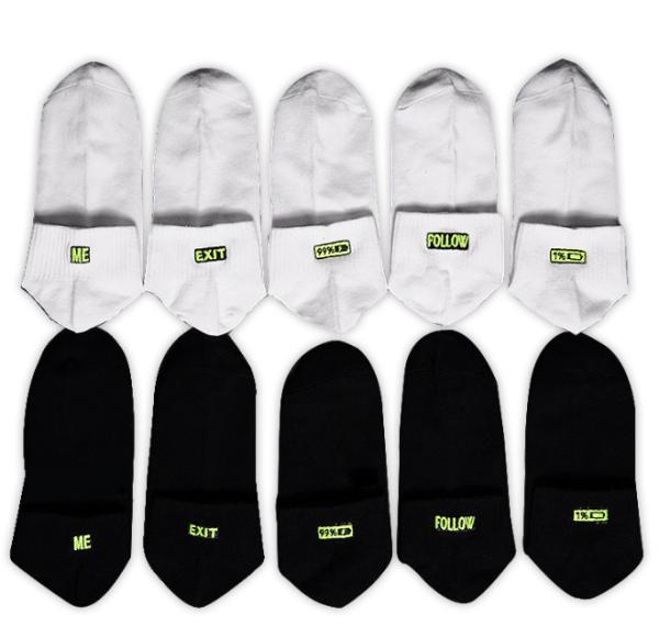 Fashionable Cotton Ankle Length Luminous Glow - In - The - Dark Socks With