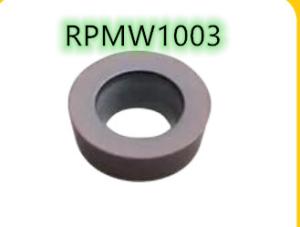 Quality Tungsten Carbide Milling Insert For Steel Cutting , RPMW1003 wholesale