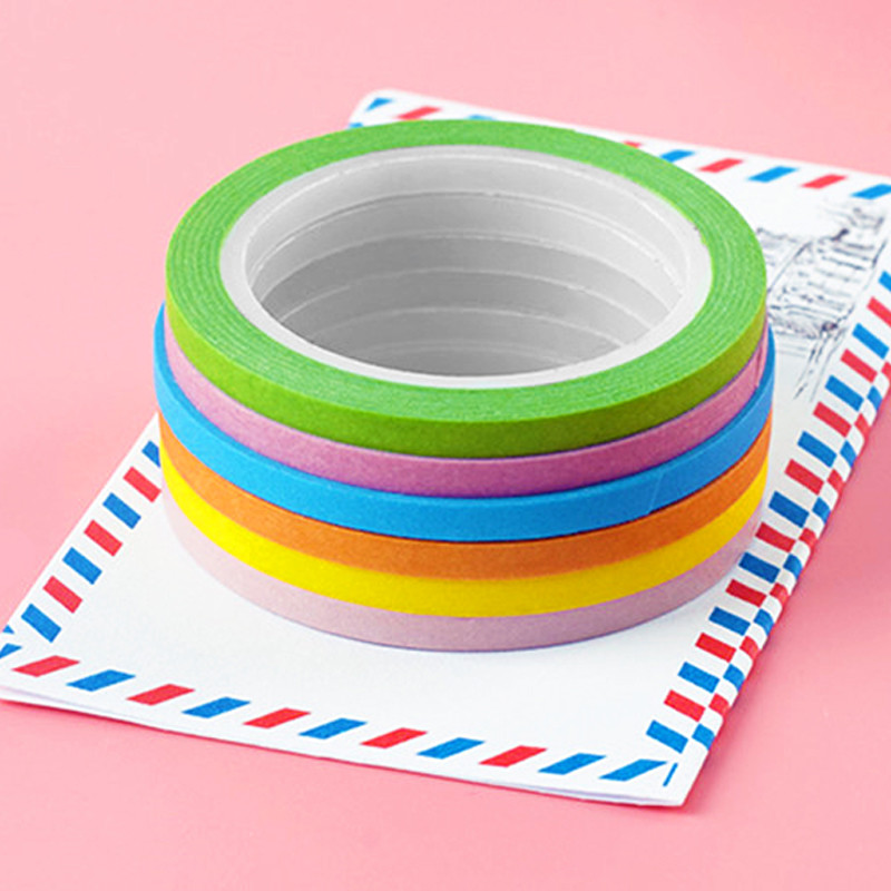 CMYK Waterproof Kawaii Washi Tape For Scrapbooking Planner