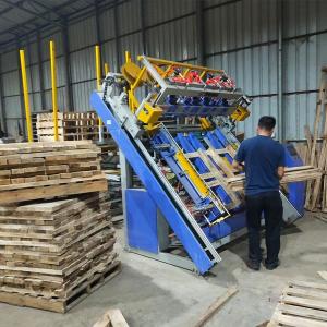 Quality Fully Automatic Rayco Storti American Wood Pallet Nailing Machine wholesale
