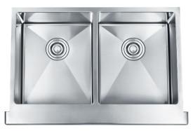 Quality Elegant Double Kitchen Sink American Style Commercial Stainless Steel Sink 810mm wholesale