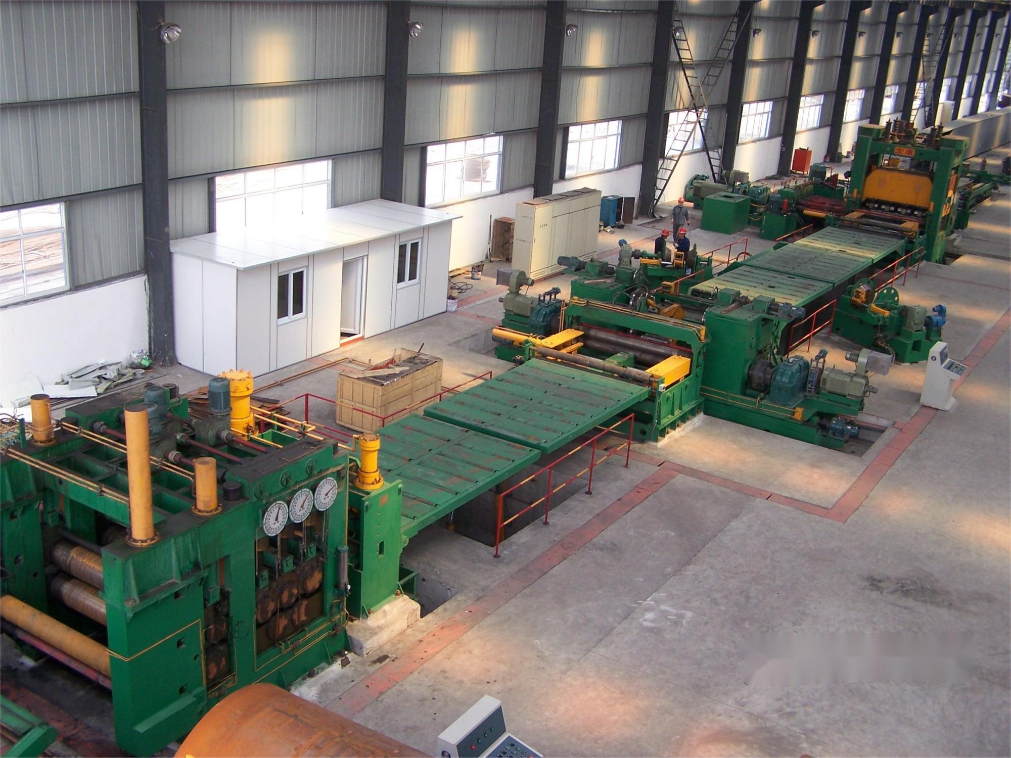 High Productivity Metal Straightening and Cross Cutting Machine for Steel Sheets