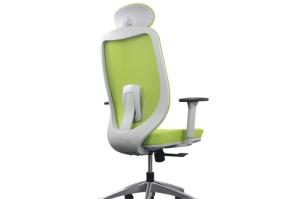 Quality Green Mesh Adjustable Ergonomic Chair , H1165-1260MM Ergo Computer Chair wholesale