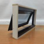 Thermal Break Aluminum Awning Window Double Tempered Glass Energy-Saving
