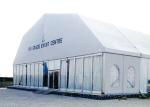 Clear Roof Polygon 20m Span Outdoor Event Tent For Wedding